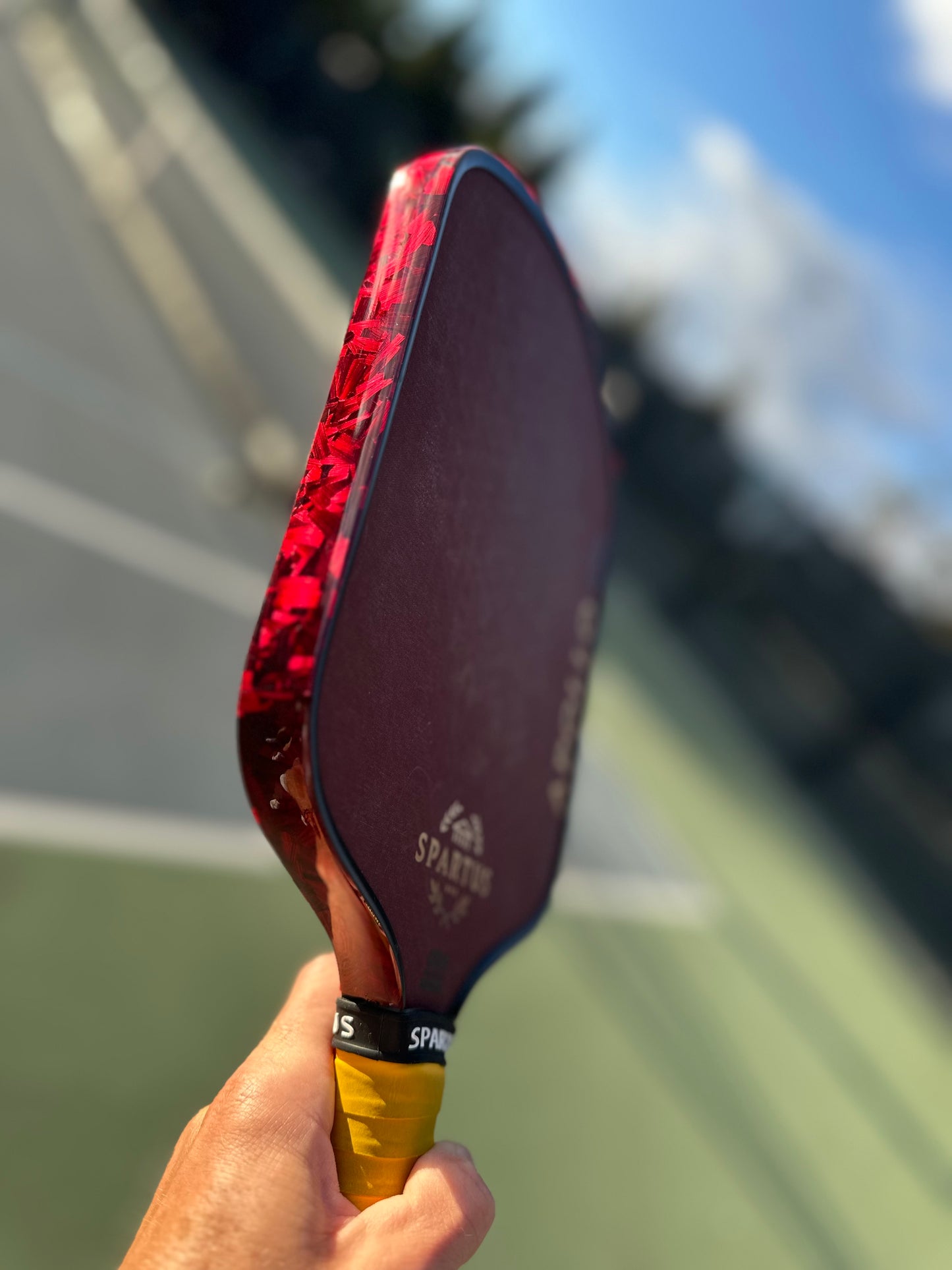 Ruby Red Forged Carbon